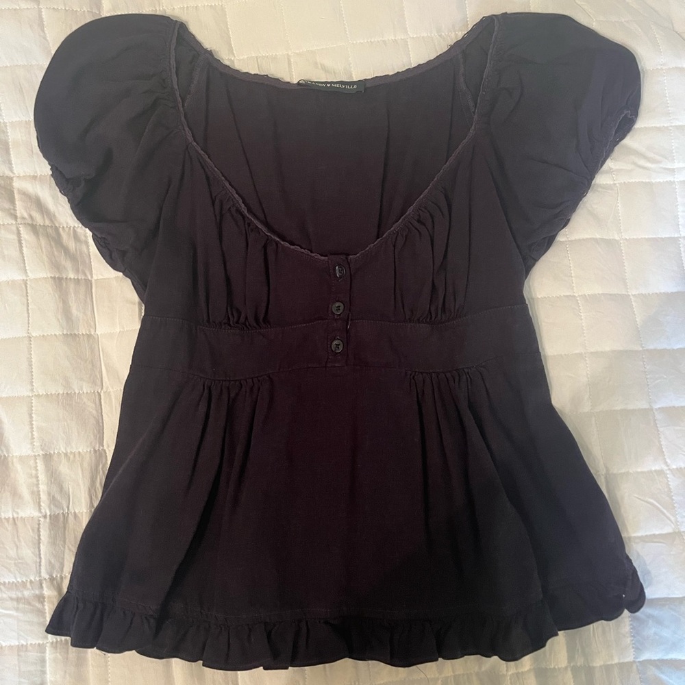 Brandy Melville Blair Top Navy